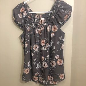 Maurices Floral Blouse